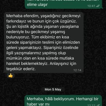 5 Aydır Teslim Edilmeyen Termos: Mağduriyetim Sürüyor