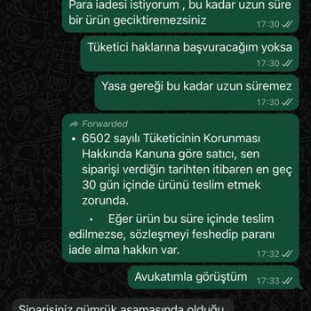 5 Aydır Teslim Edilmeyen Termos: Mağduriyetim Sürüyor