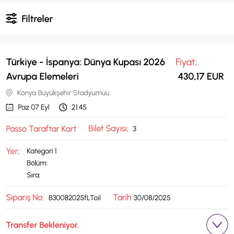 Biletlerim Doğru E-Postama Hâlâ Ulaşmadı, Mağduriyet Yaşıyorum