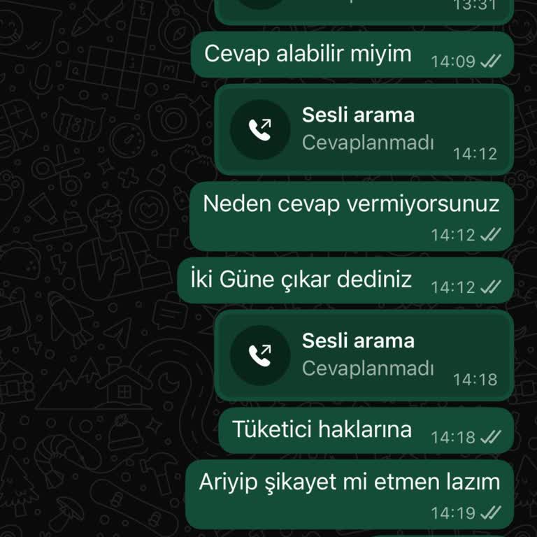 Ödeme Yapıldı, Ürün Gönderilmedi Ve İade Yapılmıyor
