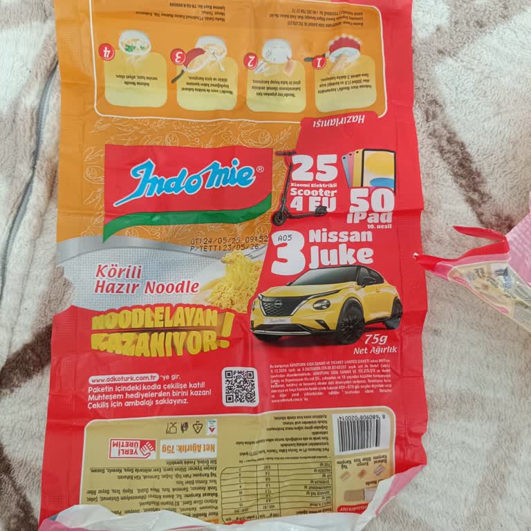Aldığım Noodle Paketlerinde Kampanya Şifresi Yoktu