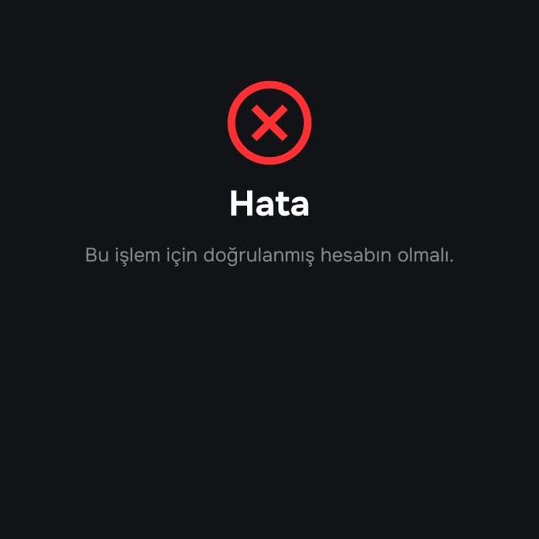 Papara Hesabım Doğrulanmıyor, Sürekli Aynı Uyarı İle Karşılaşıyorum