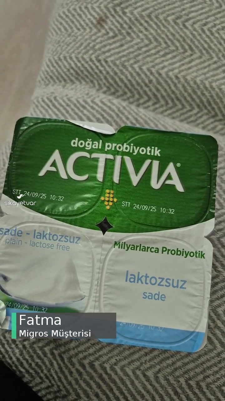 Migros Hemen SKT'si 2 Gün Kalan Yoğurt Gönderiyor videonun kapak resmi