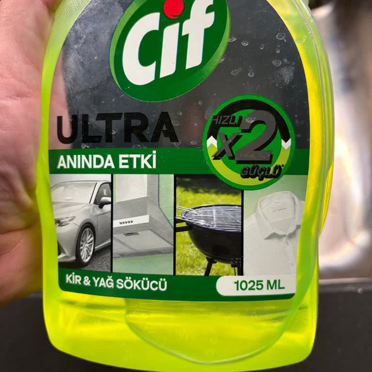 Cif Ultra Etkili Sarı, Çelik Kapımda Kalıcı Lekelere Neden Oldu Destek Bekliyorum