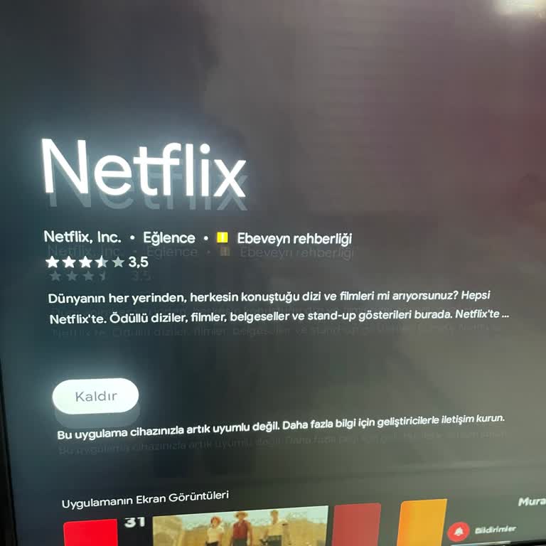 Onvo TV Netflix Uygulaması Açılmıyor Yazılım Desteği Bekliyorum