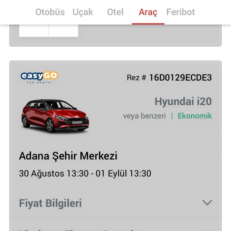 Kimlik Bilgisi Baskısı Ve İptal Edilen Araç Rezervasyonu Mağduriyeti