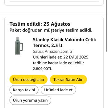 Siparişten Sonra Düşen Fiyat İçin İade Talebim Reddedildi, Mağdur Oldum