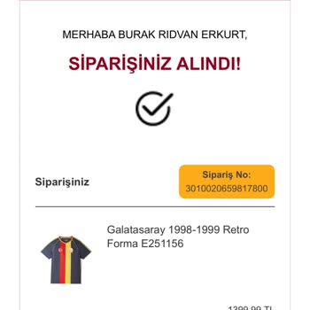 Onaylanan Siparişim Gerekçesiz İptal Edildi Ve Müşteri Hizmetleri Dönüş Yapmıyor