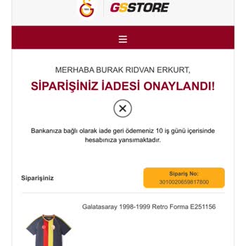 Onaylanan Siparişim Gerekçesiz İptal Edildi Ve Müşteri Hizmetleri Dönüş Yapmıyor