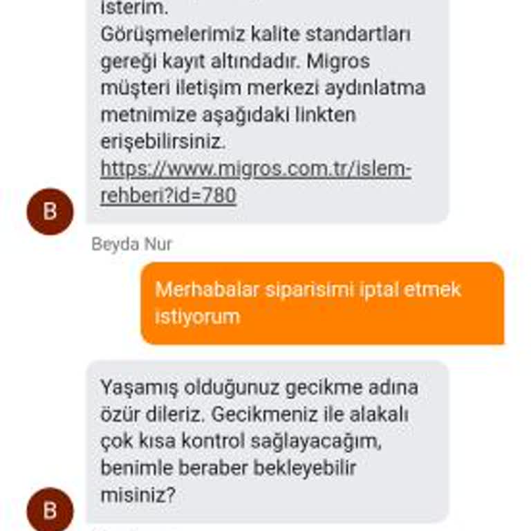 Teslimat Gecikti, Bozulabilir Ürünler İçin İade Talebim Karşılanmadı