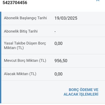 İptal Edilmeyen Hat Ve Haksız Borçlar Nedeniyle Yaşanan Mağduriyet