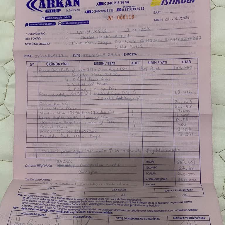 Düğün Sonrası Teslim Edilmeyen Yemek Masası Ve Sandalyeler Mağduriyet Yarattı