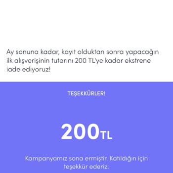 Kazandığım Kampanya İndirimi Hesabıma Yansıtılmadı