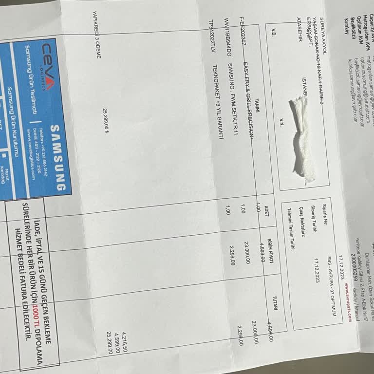 Ekstra Sigorta Ücreti İadesi 2 Yıldır Yapılmıyor, Mağaza Sürekli Oyalıyor