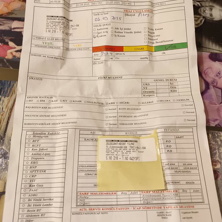 Acil Serviste 65 Yaş Üstü Önceliği Uygulanmadı Mağdur Oldum