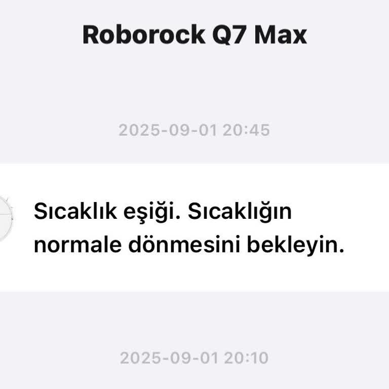 Servis Sonrası Roborock Q7 Max Tamamen Kullanılamaz Hale Geldi