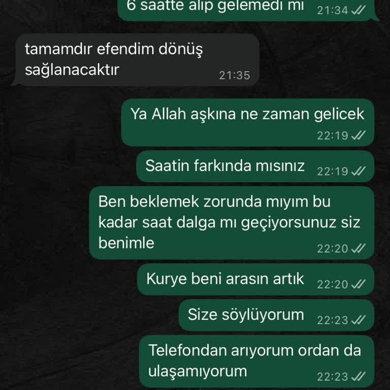 Siparişlerim Sürekli Gecikiyor Ve Mağdur Ediliyorum