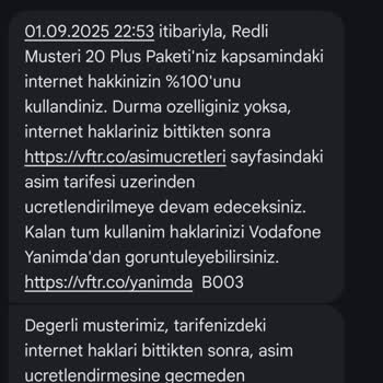 Ücretsiz Olması Gereken Uygulamalar İnternet Kotamı Tüketiyor, Mağduriyetim Giderilmiyor
