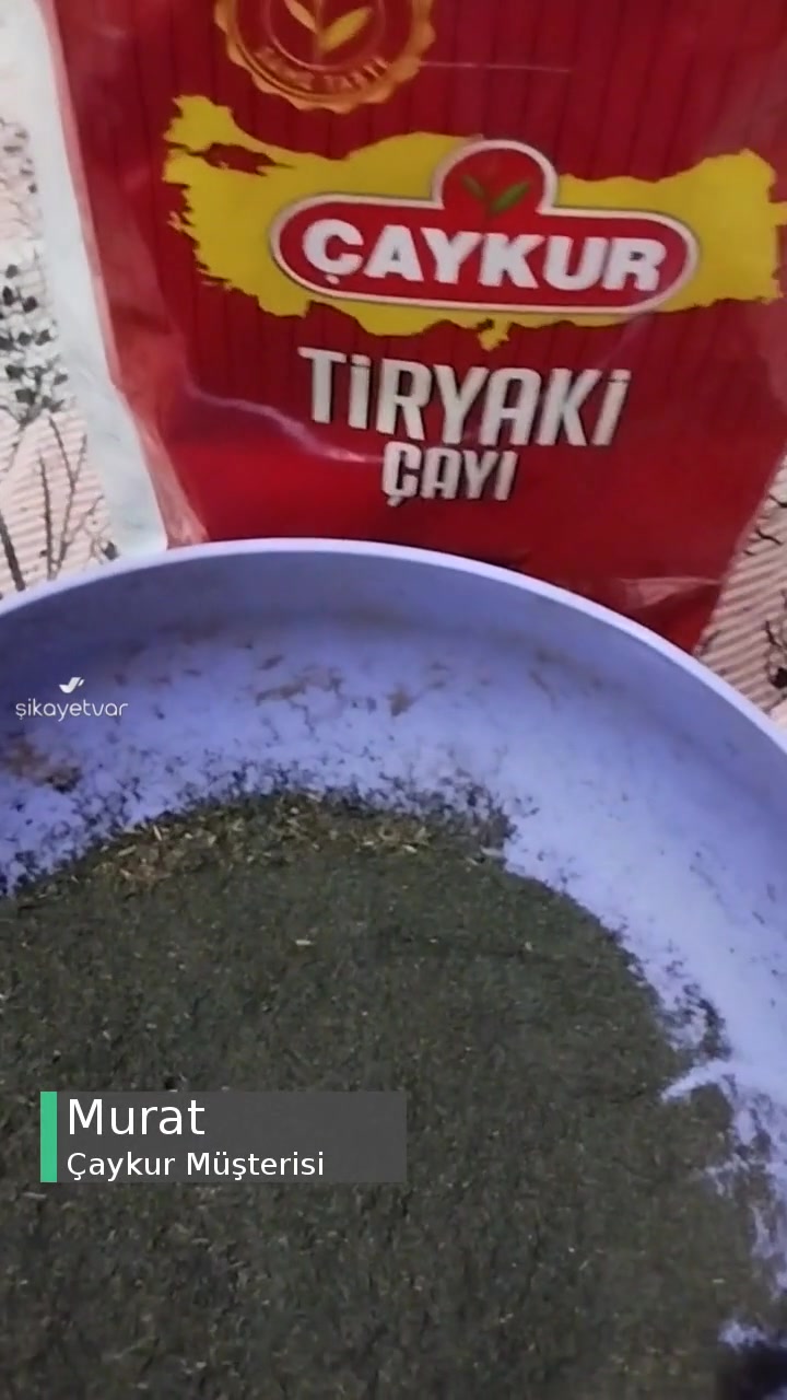 Çaykur Çayın İçerisindeki Toz Ve Yabancı Otlar videonun kapak resmi
