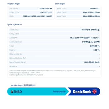 Yatırdığım Paralar Hesabıma Geçmedi, İade Talep Ediyorum