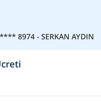 Yasalara Aykırı Kart Aidatı İadesi Talebim Ve Mağduriyetimin Giderilmesi Hakkında