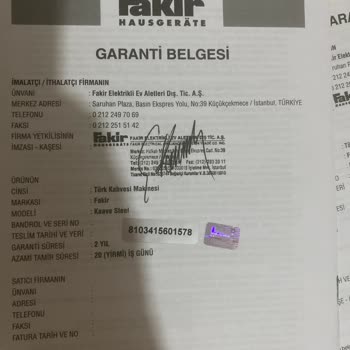 Fakir Kaave Ateş Makineleri Kahveyi Köpürtmüyor, Müşterilerime Mahcup Oluyorum