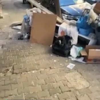 Güngören Belediyesi Saydam Sokak Pislik İçinde