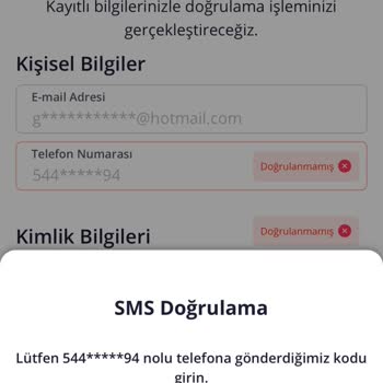 Onay Kodu Gelmiyor, Üyelik Tamamlanamıyor