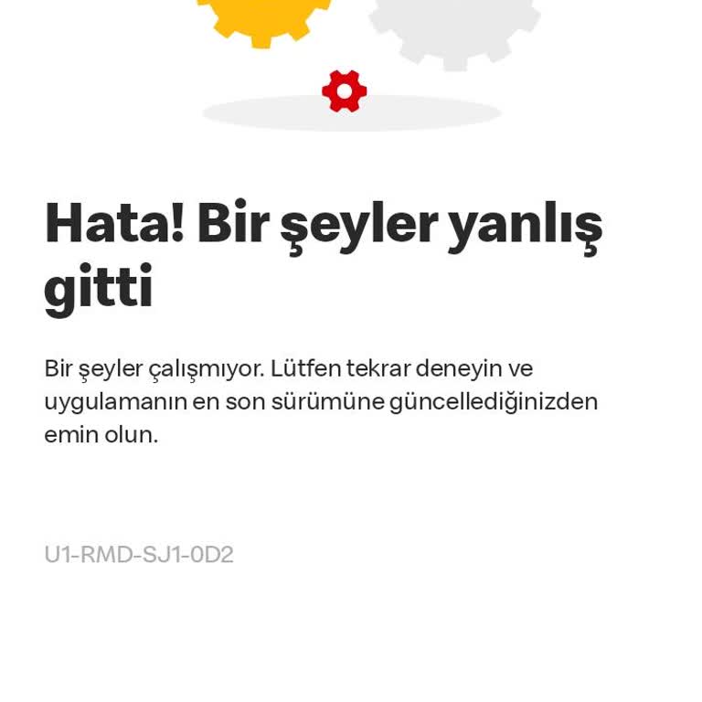 Güncel McDonald's Uygulamasında Hesap Açma Sorunu Nedeniyle Sipariş Veremiyorum