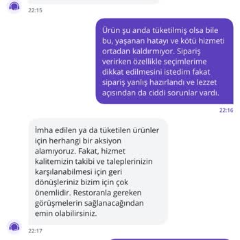 Yanlış Ve Kalitesiz Pizza Siparişi Sonrası İlgisiz Müşteri Hizmetleri Hayal Kırıklığı