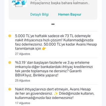 Kampanya Bildirimiyle Kart Verildi, Avantajlar Tanımlanmadı!