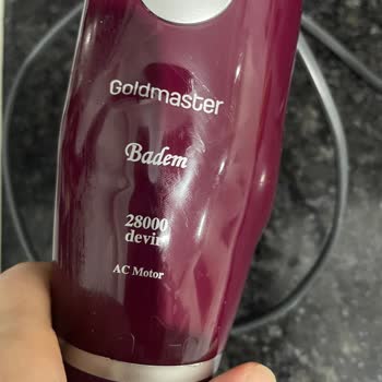 Blenderın Sapı Kısa Sürede Eriydi, Ürün Değişimi Talep Ediyorum