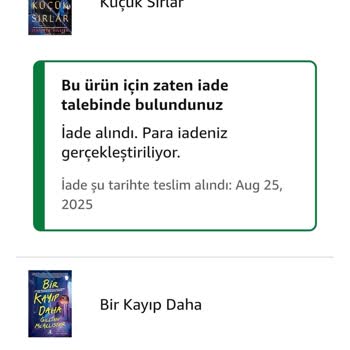 Amazon Ve Kolay Gelsin İle Sürekli Teslimat Sorunu Ve Mağduriyet