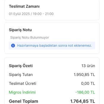 Teslim Edilmeyen Siparişe Yanıtsız Kalan Migros Müşteri Hizmetleri Güvenimi Zedeledi