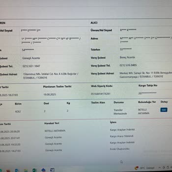 20 Gündür Kayıp Olan Kargom Teslim Edilmiyor, Mağdur Ediliyorum