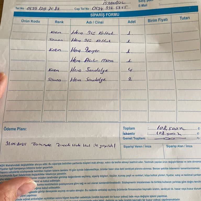 Enza Home Teslimat Gecikmesi Ve Eksik Ürün Mağduriyeti