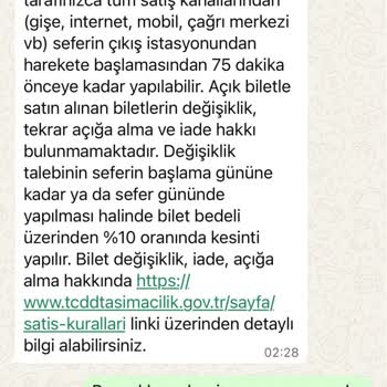 TCDD Mobil Uygulamasında Bilet Tarih Değişikliği Sorunu Ve Destek Eksikliği