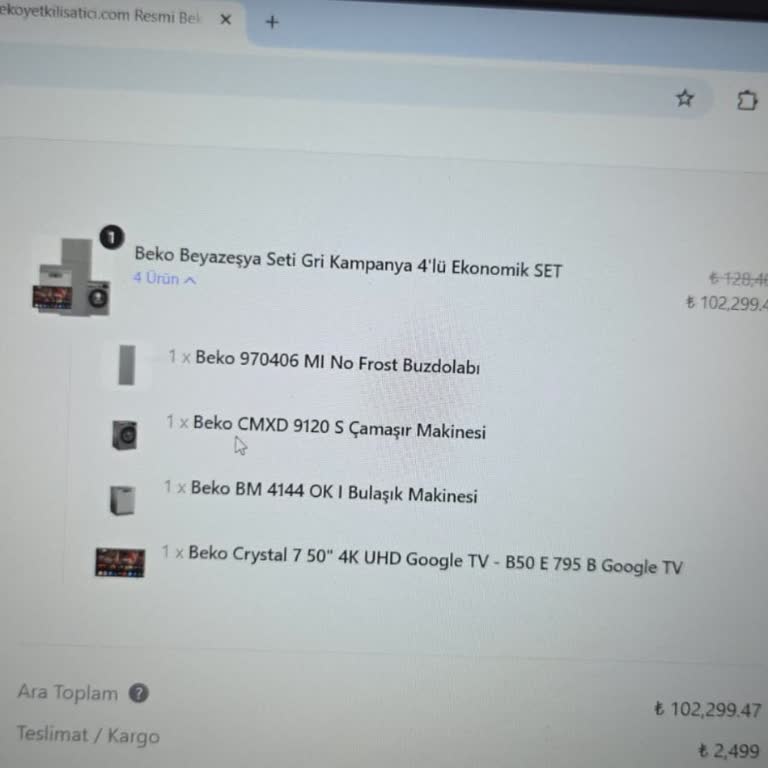 Beko Elazığ Acar Bayisi’nde Teslimat Ve Müşteri Hizmetleri Mağduriyeti