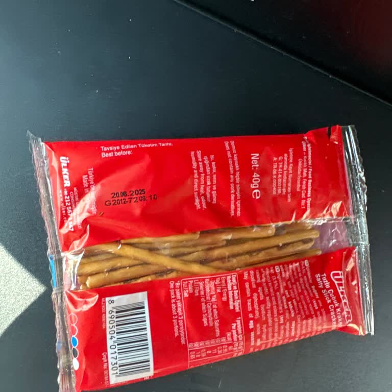 Otogarda Tarihi Geçmiş Çubuk Kraker Satışı Sağlığımı Riske Attı