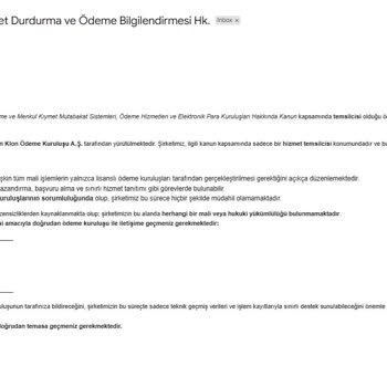 Paybyme Ve Vallet Ödememizi Vermiyor, Muhatap Bulamıyoruz!