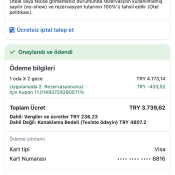 Agoda Rezervasyonumda Otelde Tekrar Ödeme İstendi Çözüm Bekliyorum