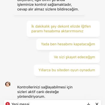 Jojobet Hesabıma Yatırdığım 69000 TL Kayboldu Ve Erişimim Engellendi