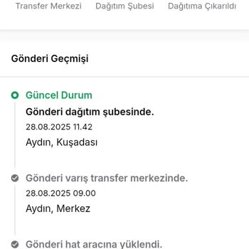 Kuşadası PTT Kargo Şubesi Kargomu Günlerdir Teslim Etmiyor, Ulaşamıyorum