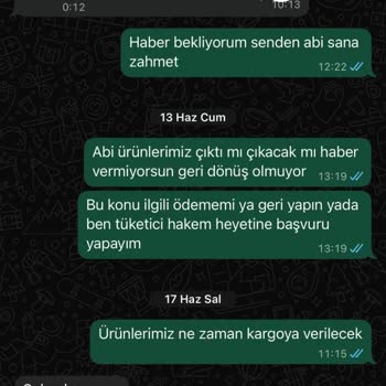 Siparişin Teslim Edilmemesi Ve Geciken Çözüm Süreci Nedeniyle Mağduriyet