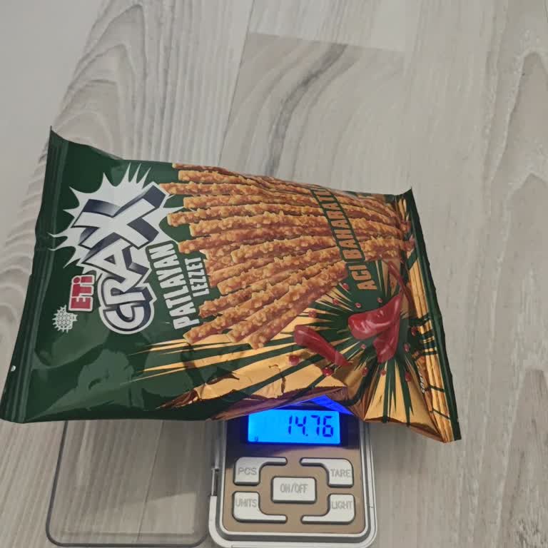 Aldığım Crax Patlayan Lezzet Ürünü Eksik Gramajlı Çıktı