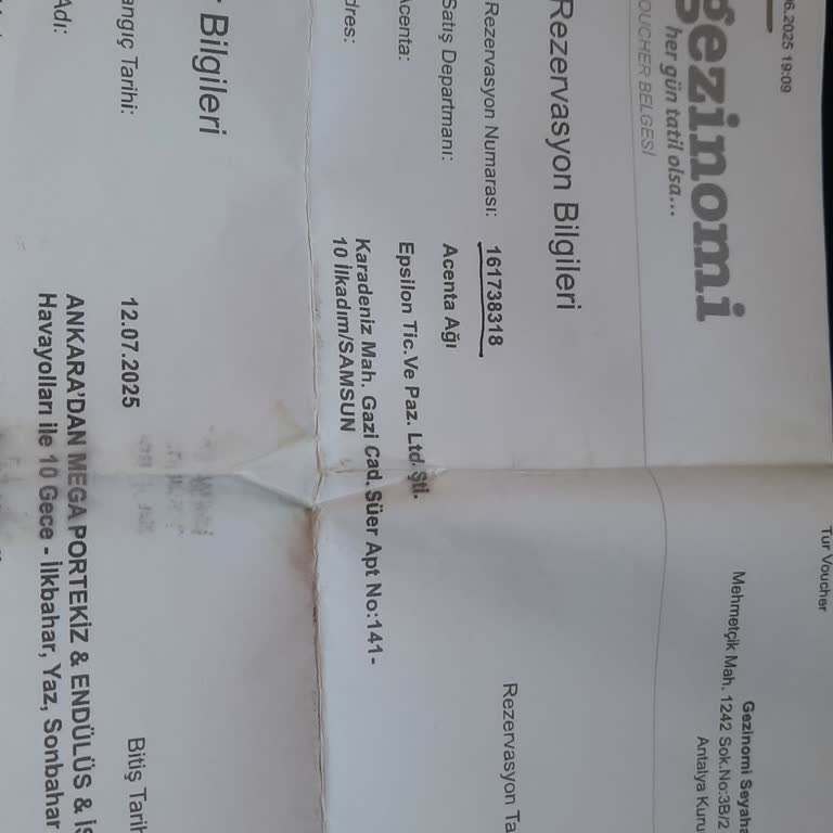 Gezinomi Turunda İade Edilmeyen Ücret Ve Yaşanan Otel Sorunlarıyla Hayal Kırıklığı