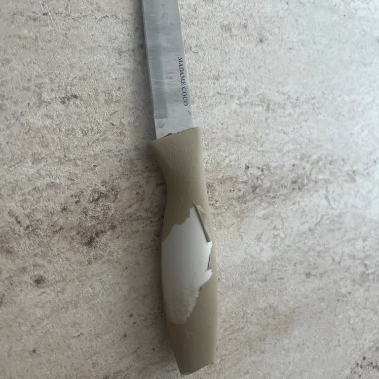 Bulaşık Makinesinde Soyulan Bıçaklar İçin Ürün Değişim Talebi