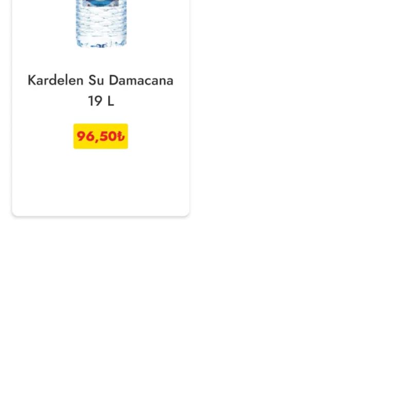 Siparişimdeki Su Teslim Edilmedi, İade De Yapılmadı