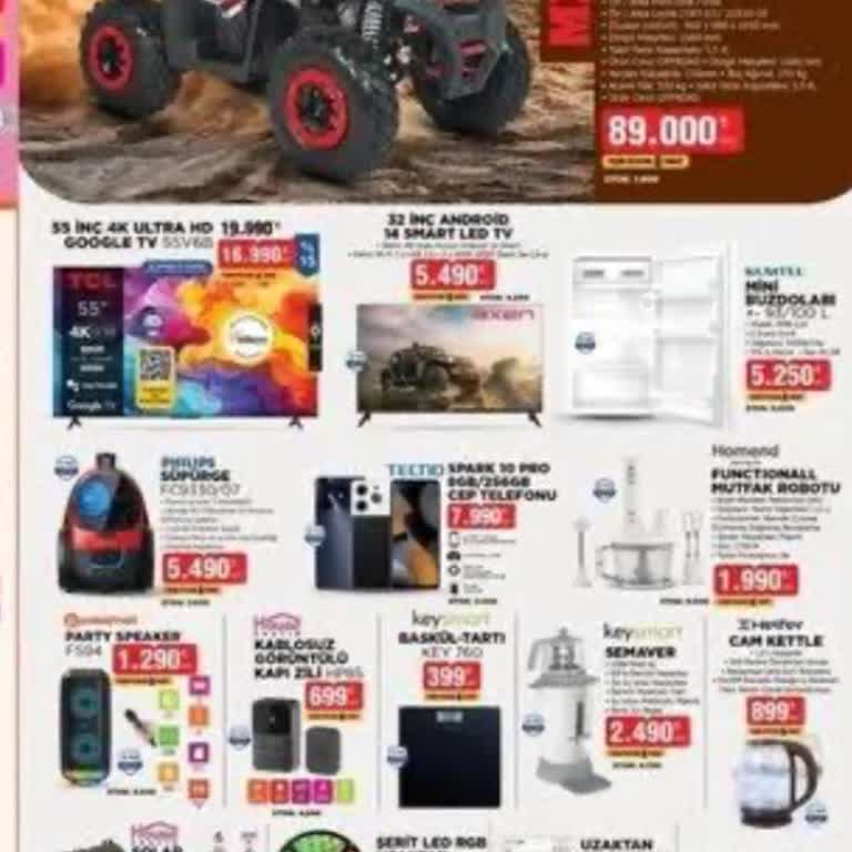 BİM'den ATV Alımında 20 Bin TL Fiyat Farkı Ve İlgisizlik