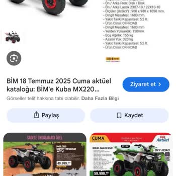 BİM'den ATV Alımında 20 Bin TL Fiyat Farkı Ve İlgisizlik